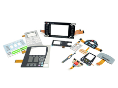 สวิตช์เมมเบรน FPC ที่ทนทาน พื้นผิวสัมผัสที่เชื่อถือได้ วงจร PET / FPC